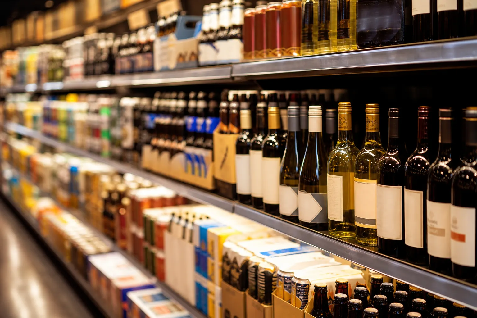 Abastecimiento mayorista de alimentos y bebidas para comercios
